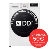 Lavasciuga a Vapore 11/6kg Classe D/A Bianca